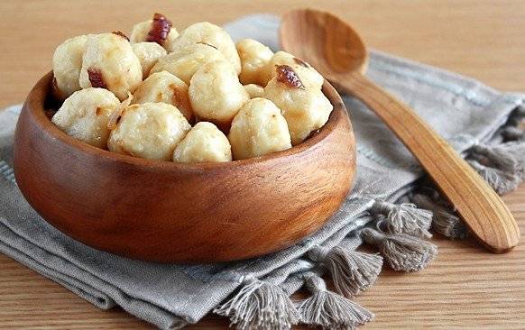 ленивые вареники с картофелем