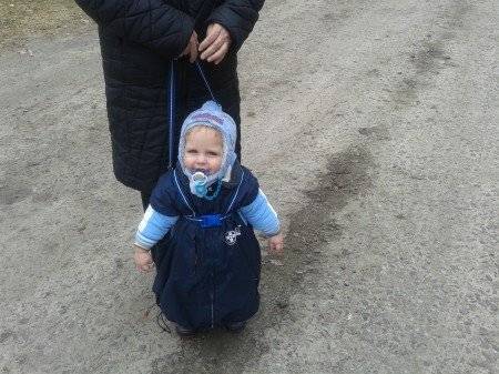 На прогулке