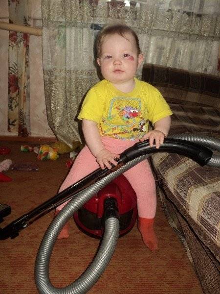 Моя маленькая помощница.